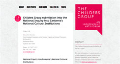 Desktop Screenshot of childersgroup.com.au